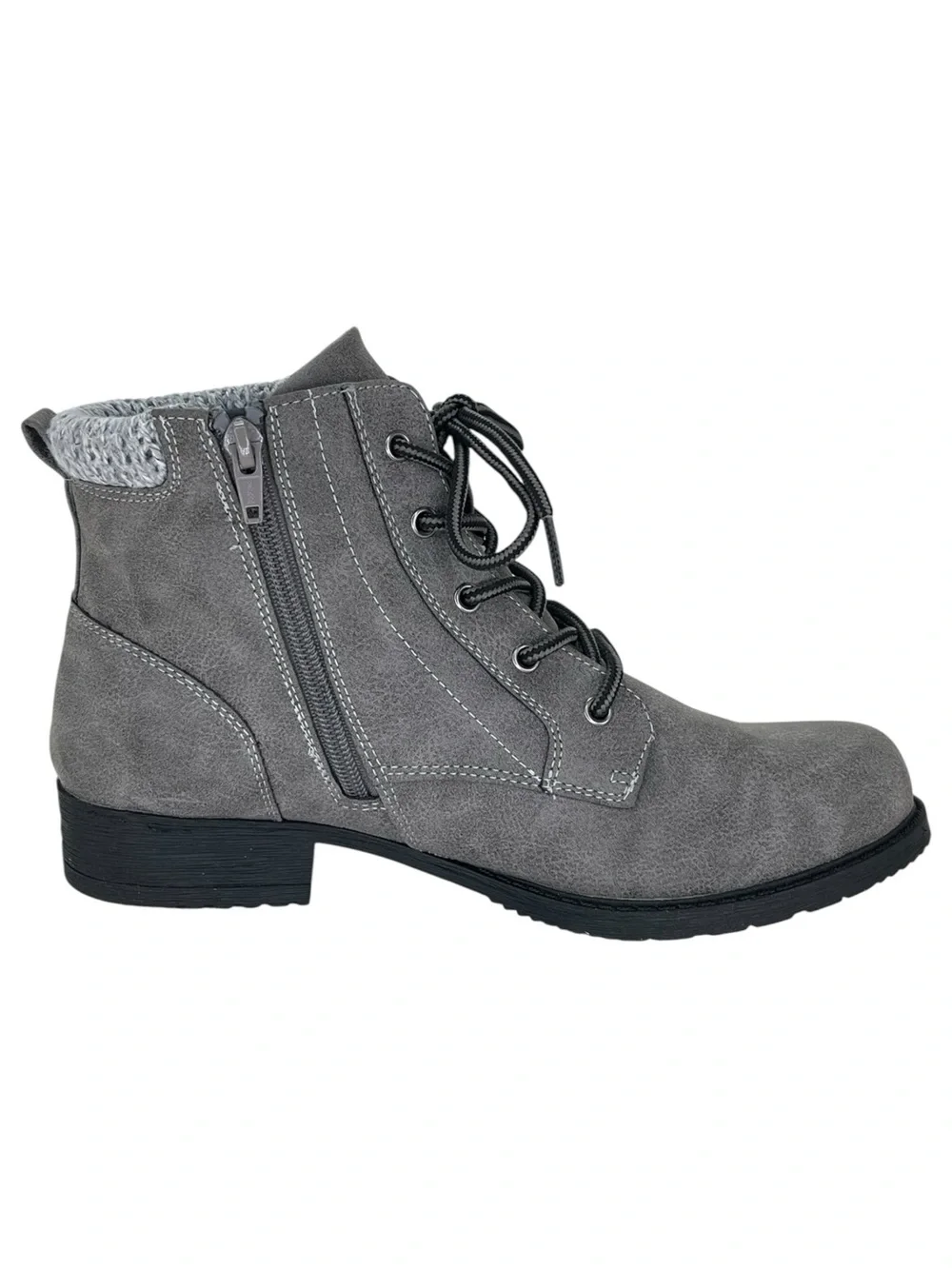 Sporto Lala Grey Waterproof Thermolite Womens Ankle Boots Size 9M